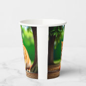 Gobelets En Papier Orange Kitty (Gauche)