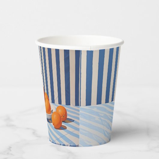 Gobelets En Papier Oranges grecques (Droite)