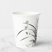 Gobelets En Papier Orchidée Noble (Recto)