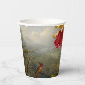 Gobelets En Papier Orchidées et colibri Heade (Recto)