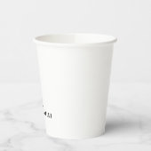Gobelets En Papier Oreiller de décoration (Gauche)