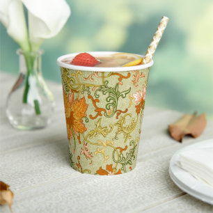 Gobelets En Papier Ornement Chinois Vintage Fleurs Jones