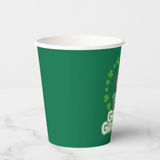 Gobelets En Papier Oscar | Green & Grouchy ! (Recto)