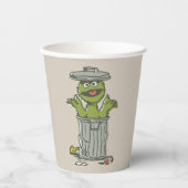 Gobelets En Papier Oscar the Grouch Vintage (Recto)