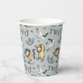 Gobelets En Papier Où les choses sauvages sont l'anniversaire (Recto)