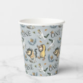 Gobelets En Papier Où les choses sauvages sont l'anniversaire (Verso)