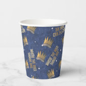 Gobelets En Papier Où les choses sauvages sont Motifs de la Couronne  (Verso)