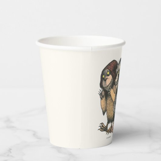 Gobelets En Papier Où sont les choses sauvages | Créatures (Droite)