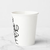 Gobelets En Papier Où sont les choses sauvages | manuscrit (Gauche)