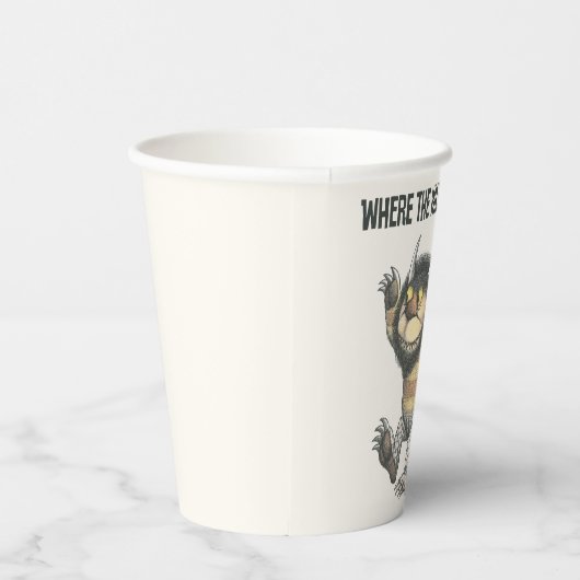 Gobelets En Papier Où sont les choses sauvages | Wild Thing (Droite)