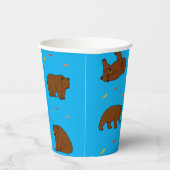 Gobelets En Papier Ours Brown (Droite)