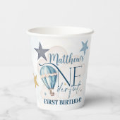 Gobelets En Papier Ours dans un ballon Coupe de papier 236ml (Verso)