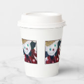 Gobelets En Papier Ours Jingle (Recto)