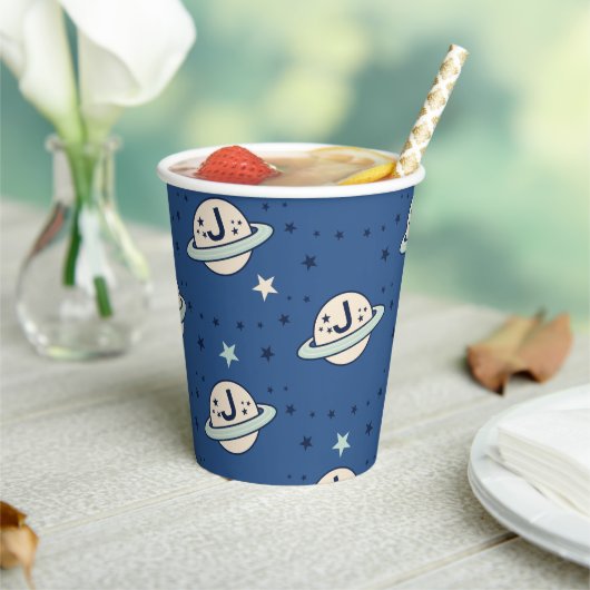 Gobelets En Papier Outer Space Out of this World Birthday (Insitu)