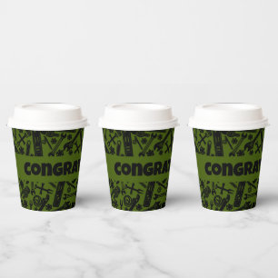 Gobelets En Papier Outils de plomberie, Construction