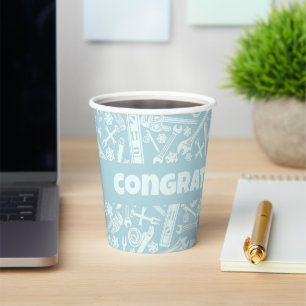 Gobelets En Papier Outils de plomberie, Construction