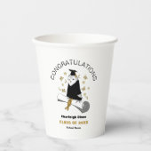 Gobelets En Papier Owl Preschool / Kindergarten Graduation Party (Recto)