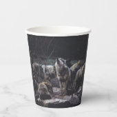 Gobelets En Papier Pack Wolf (Recto)