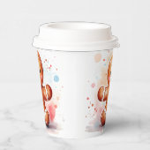 Gobelets En Papier Pain d'épices homme Noël (Droite)