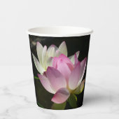 Gobelets En Papier Paire de fleurs de Lotus II (Verso)