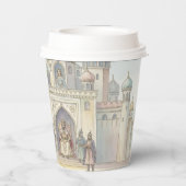 Gobelets En Papier Palais de Pourim | Fête festive (Verso)