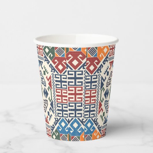 Gobelets En Papier Palestine traditionnelle Broderie tatreez boho (Gauche)