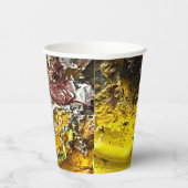 Gobelets En Papier Palette de l'artiste #1 (Droite)