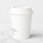 Gobelets En Papier Palm Tree Family Vacances Custom (Gauche)