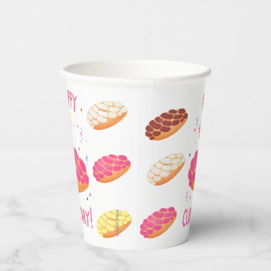 Gobelets En Papier Pan Dulce Concha (Droite)