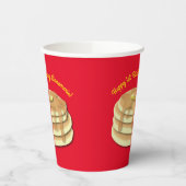 Gobelets En Papier Pancake Anniversaire Fête Flapjack Cute Enfants (Gauche)