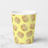 Gobelets En Papier Pancake Anniversaire Frapjack Cute Enfants Papier (Recto)