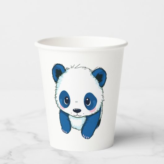 Gobelets En Papier Panda (Recto)