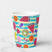 Gobelets En Papier Panier de fruits (Recto)