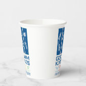 Gobelets En Papier Panneaux de visage Gotham Knights (Gauche)