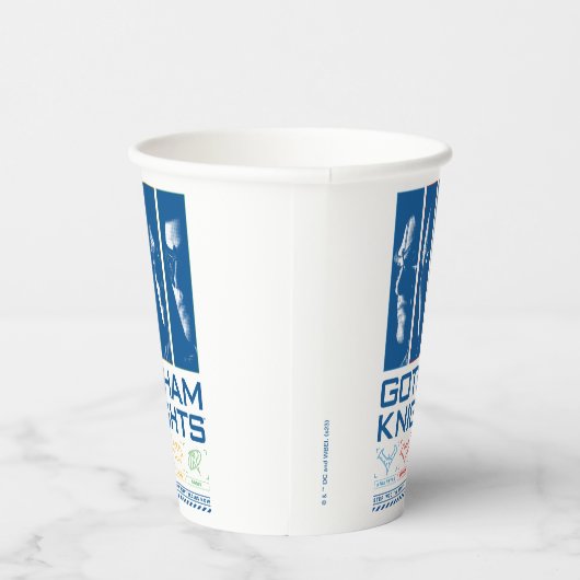 Gobelets En Papier Panneaux de visage Gotham Knights (Droite)