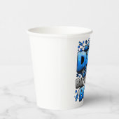 Gobelets En Papier Papa De La Famille D'Apparition De Garçon Annivers (Droite)