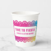 Gobelets En Papier Papel Picado Fun Fiesta (Recto)