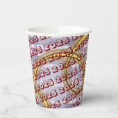 Gobelets En Papier Paper Cup 2025 Gold Bows (Gauche)