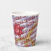 Gobelets En Papier Paper Cup 2025 Gold Bows (Recto)