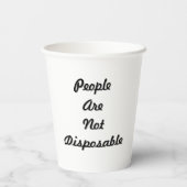 Gobelets En Papier Paper Cup Celebrating Recovery and Resilience (Verso)