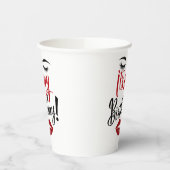 Gobelets En Papier Paper Cup - C'est mon anniversaire (Gauche)