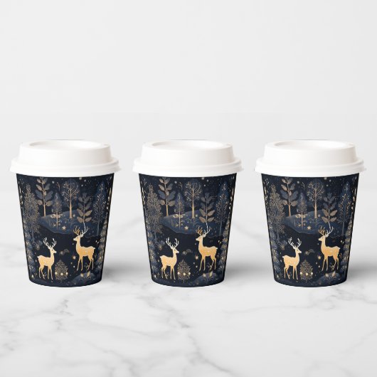 Gobelets En Papier Paper cup- Christmas Tableware (Multi)