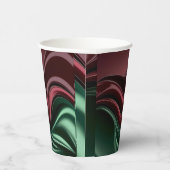 Gobelets En Papier Paper cup in stylish abstract graphic (Droite)