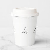 Gobelets En Papier Paper Cups (Gauche)