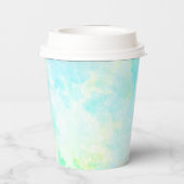 Gobelets En Papier Papier à fleurs Dreamy Pastels Lotus (Verso)