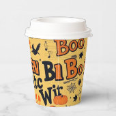 Gobelets En Papier Papier Boo Halloween (Droite)