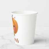 Gobelets En Papier Papier Citrouille gourmand Cu (Gauche)