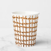 Gobelets En Papier Papier Coupe Beige Net (Gauche)