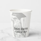 Gobelets En Papier Papier de graduation personnalisé unique Napkin (Verso)