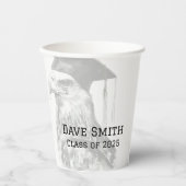 Gobelets En Papier Papier de graduation personnalisé unique Napkin (Recto)